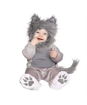 Baby Gray Wolf Cub Costume