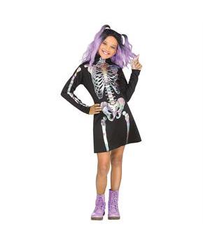 Kid's Skeleton Holographic Costume