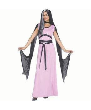 Women's Pink & Black Monster Mom Polyester Dress Costume