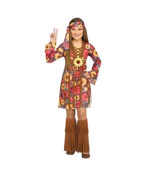 Kid's Flower Power Hippie Costume