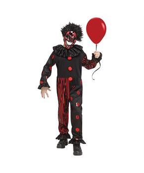 Kid's Chrome Clown Costume