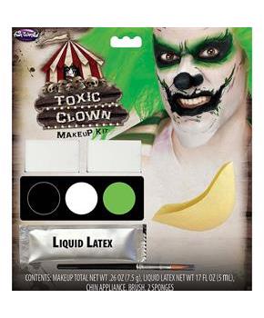 Deadly Character Toxic Clown Makeup Kit