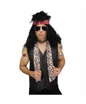Instant Kit 80s Rocker Multicolor Costume
