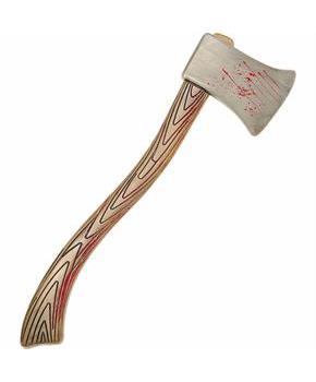 24\ Bloody Axe Plastic Prop Costume Accessory