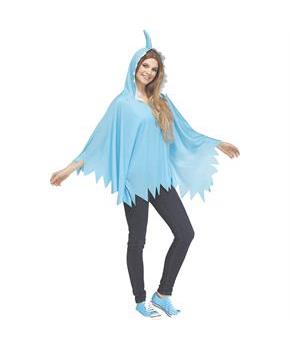 Shark Baby Poncho Adult Costume