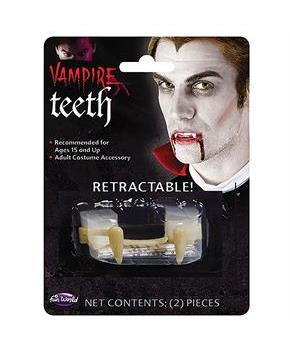 RETRACTABLE VAMPIRE TEETH