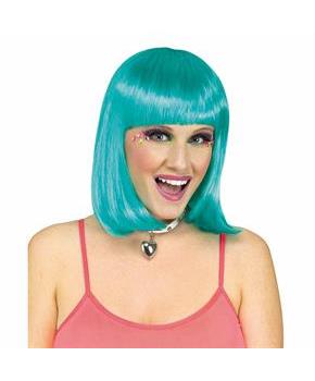 Adults Pageboy Pink Sherbet Colors Short Hair with Bangs Wig