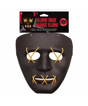 Adults Light-Up Illumo String Full Mask - One Size