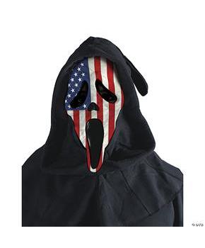 USA FLAG GHOST FACE MASK