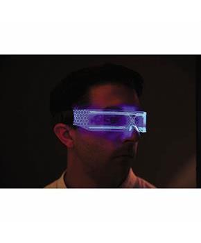 Light-Up LED Color-Changing Visor Costume Accessory