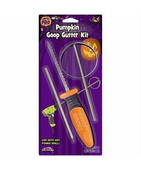 Pumpkin Carving Goop Gutter Tool Kit