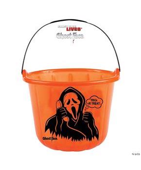Kids ScreamT Ghost Face Treat Bucket