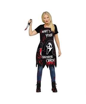 Adult Scream Ghostface Horror Apron Costume Accessory