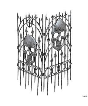 Fence Silver Skull