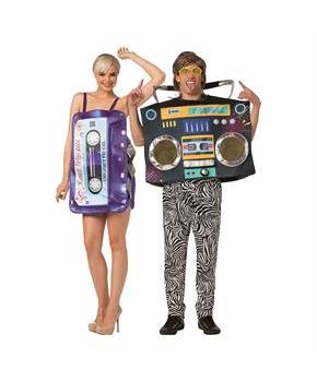 MIX TAPE DRESS BOOM BOX COUPLE