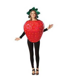 Get Real Strawberry Adult Cotume Costume