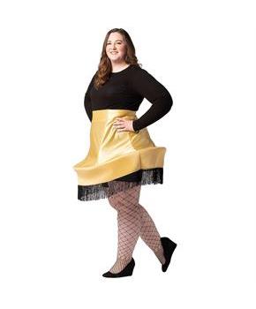 Women's Christmas Leg Lamp Skirt
