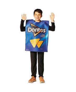 Kids Doritos Cool Ranch Bag Tunic Costume