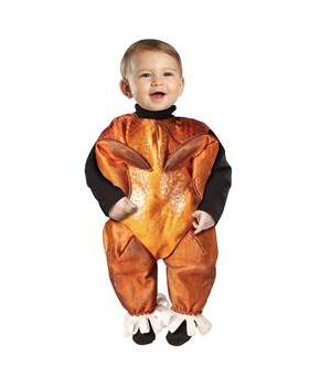 Baby Brown Cooked Turkey Bunting Costume
