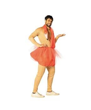 Adults Pink Flamingo Foam Costume