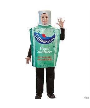 Germinator Hand Sanitizer Bottle Child  Costume