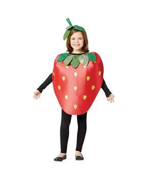 STRAWBERRY COSTUME 7-10