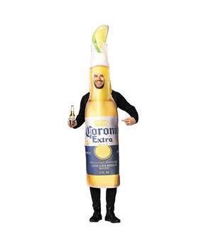 Adult's Corona Extra Bottle with Lime Costume
