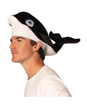 Adults Orca Whale Hat Costume