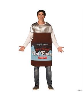 Adults Hot Fudge Sauce Jar Costume