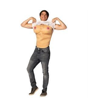 Adults Mardi Gras Flasher Shirt Costume