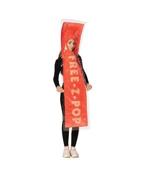 Adults Red Free-Z-Pop Ice Costume