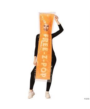 Adults Orange Free-Z-Pop Ice Costume
