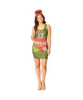 Womens McCormick Parsley Flakes Dress Costume