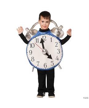 Toddler Retro Alarm Clock With Bell - Medium Costume