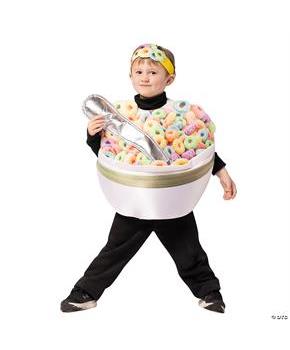 Kids Bowl of Cereal with Spoon Costume