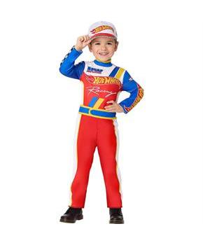 Toddler Hot Wheels Jumpsuit Costume