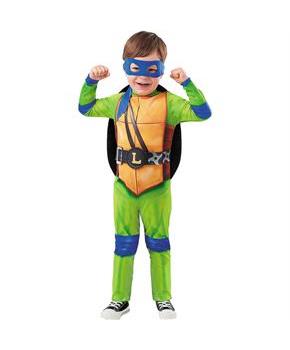 Toddler Teenage Mutant Ninja Turtles Movie Leonardo Jumpsuit Costume