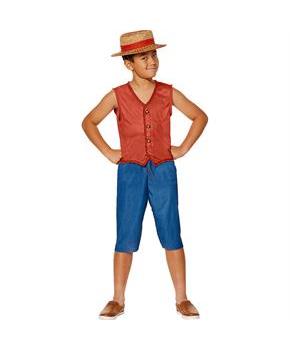 Kids One Piece Monkey D. Luffy Costume