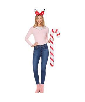 Adults Dr. Seuss How the Grinch Stole Christmas Cindy Lou Who Costume Accessory Kit