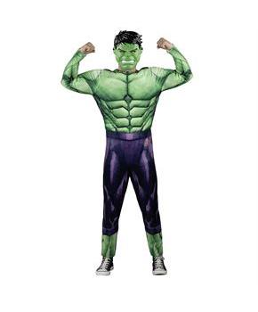 Adults Qualux Marvel Hulk Jumpsuit Costume