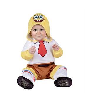 Baby Classic SpongeBob SquarePants SpongeBob Jumpsuit Costume