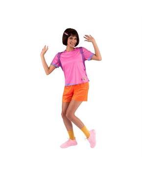 Women's Classic Dora the Explorer Dora Costume