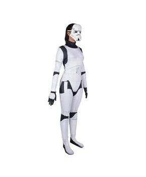Womens Zentai Star Wars: A New Hope Stormtrooper Jumpsuit Costume
