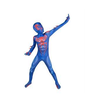 Kids Zentai Marvel Spider-Man Remastered Spider-Man 2099 Jumpsuit Costume