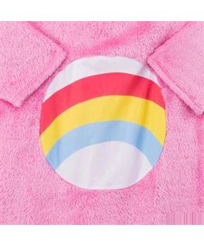 Adults Care Bears Cheer Bear Hooded Dress Costume