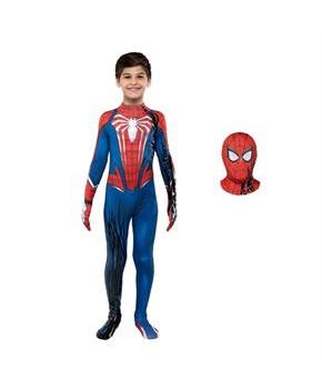 Kids Zentai Marvel Spider-Man 2 Advanced Suit 2.0 Symbiote Takeover Costume