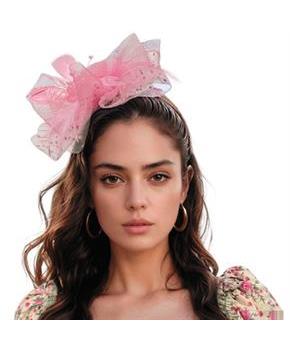 Adults Light Pink Kentucky Derby Fascinator Hat