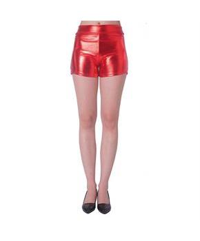 Adults Metallic Red Boy Shorts Costume Accessory