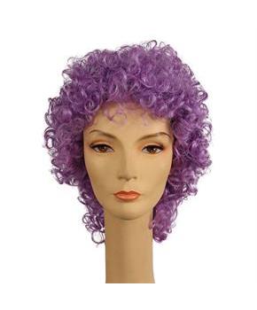 Deluxe Long Curly Clown Wig
