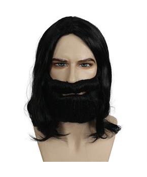 Biblical Wig & Beard Set